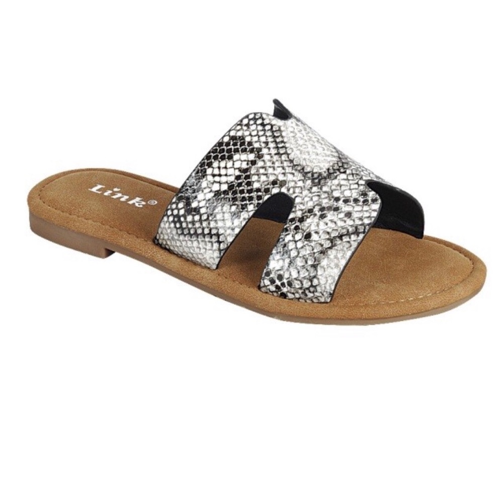 🐍Diamondback 🐍 snake print sandals - Picture 3 of 5